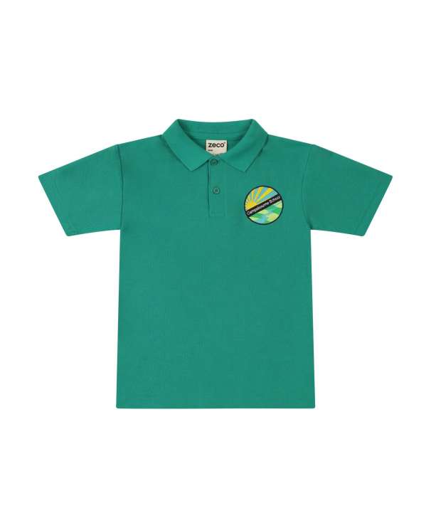 Girls Polo Shirt with Emb Logo 